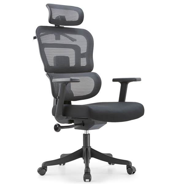 ALLX MS2033, Office Chair, Black