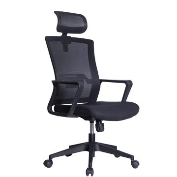 ALLX MS-2205H, Office Chair, Black