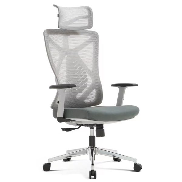 საოფისე სავარძელი ALLX MS-2216B, Office Chair, Gray