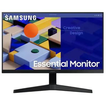 მონიტორი Samsung LS27C310EAIXCI, 27", Monitor, FHD, IPS, HDMI, VGA, Black