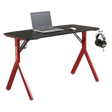 ALLX TE-Y18, Gaming Desk, Red/Black