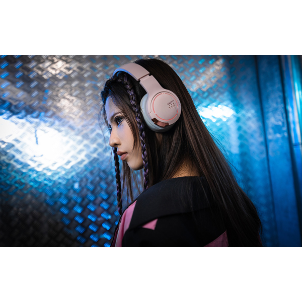 ყურსასმენი Edifier G2BT, Gaming Headset, Wireless, Bluetooth, Pink