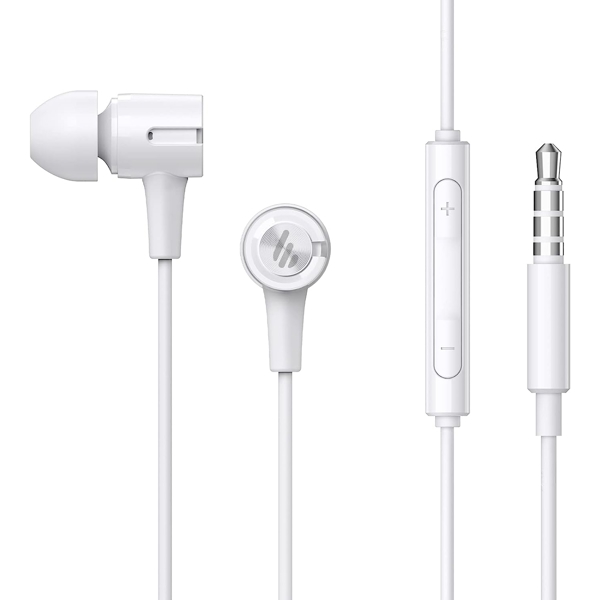 Edifier P205, Headphones, Wired, 3.5mm, White