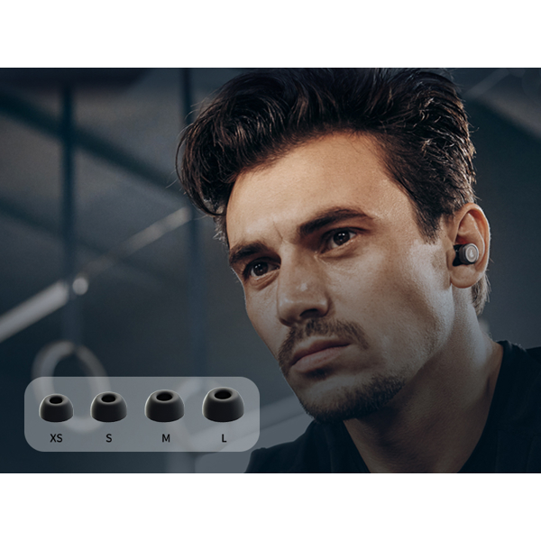 Edifier W240TN, Earphones, Wireless, Bluetooth, IP55, Black