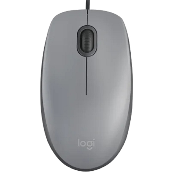 მაუსი Logitech 910-006760 M110, Wired, USB, Mouse, Mid Grey