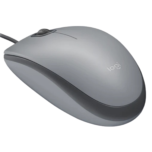 მაუსი Logitech 910-006760 M110, Wired, USB, Mouse, Mid Grey