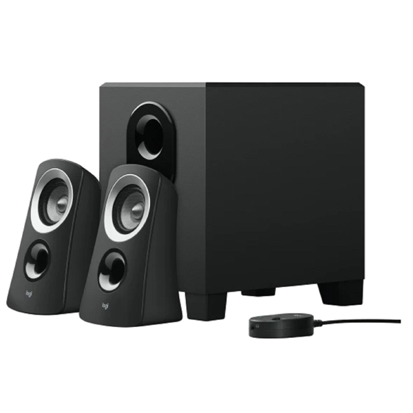 დინამიკი Logitech 980-000413 Z313, 25W, 3.5mm, Speaker, Black