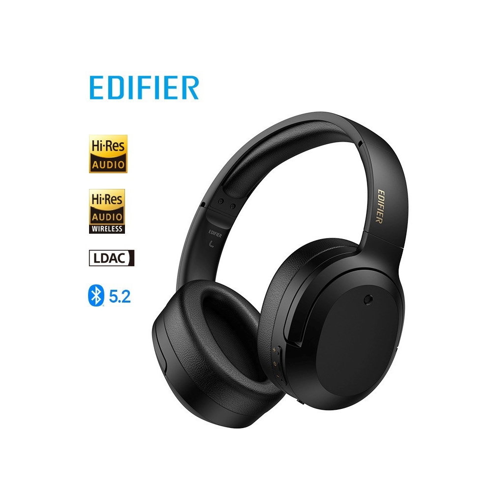 Edifier W820NB Plus, Headset, Wireless, Bluetooth, Black