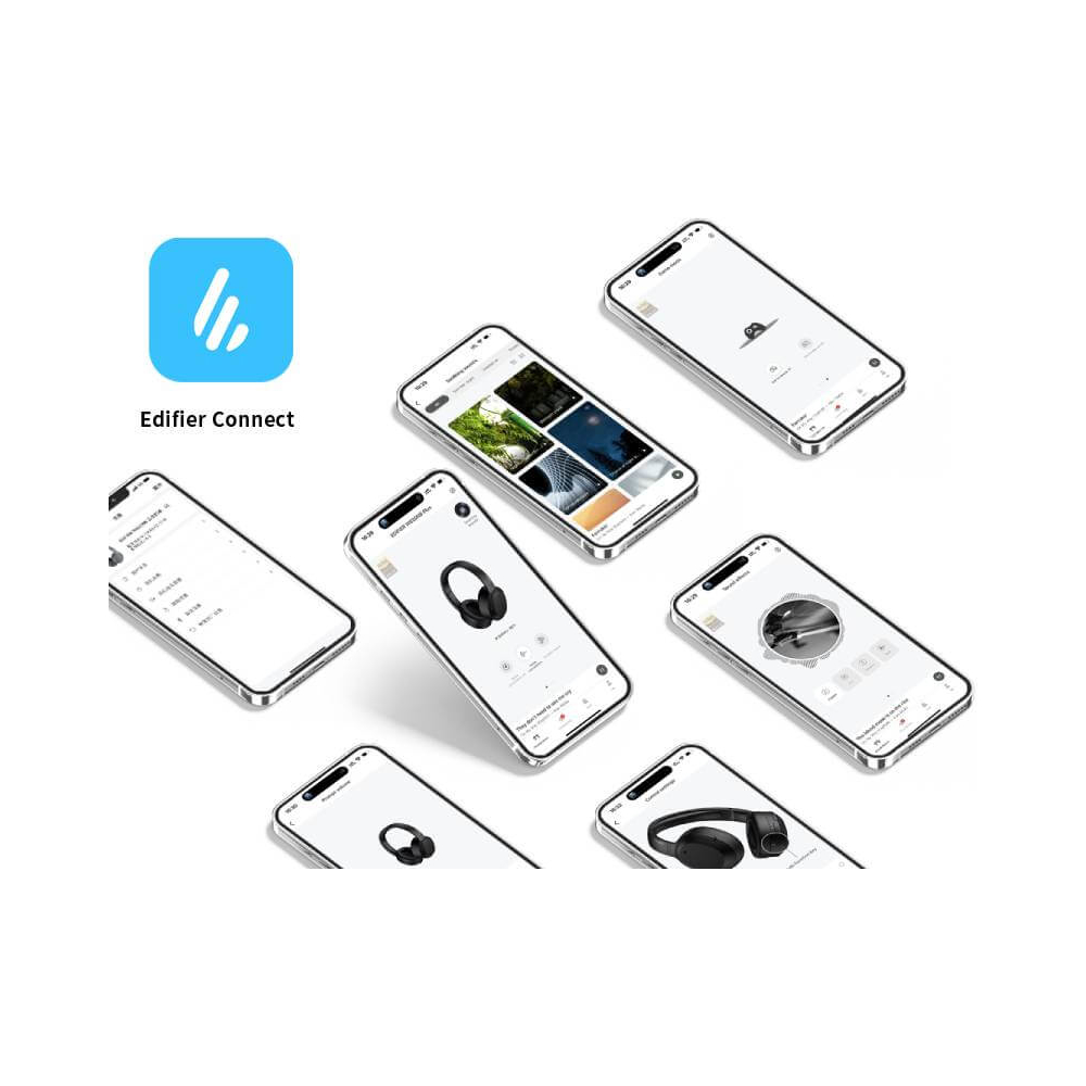 ყურსასმენი Edifier W820NB Plus, Headset, Wireless, Bluetooth, Black