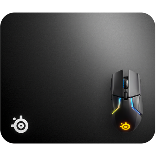 მაუსის პადი SteelSeries 63821_SS QcK Hard, Gaming Mouse Pad, M, Black