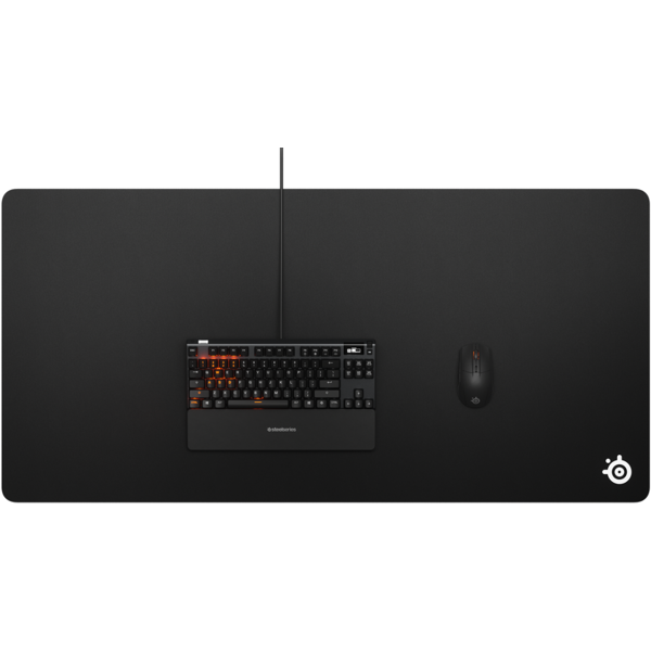 მაუსის პადი SteelSeries 63842_SS QcK, Gaming Mouse Pad, XL, Black