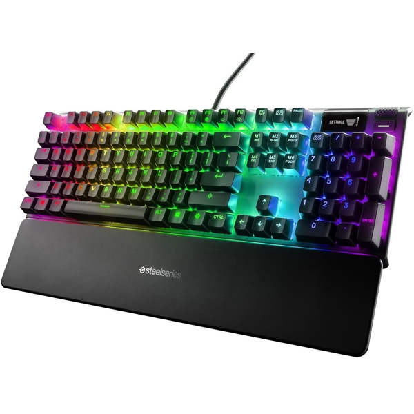 SteelSeries 64856_SS Apex Pro, Wired, RGB, USB, Gaming Keyboard, Black