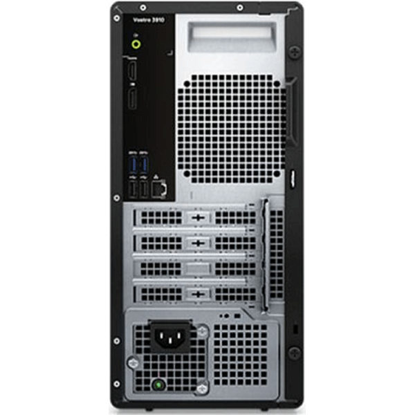 პერსონალური კომპიუტერი Dell Vostro 3910 MT, i3-12100, 8GB, 256GB SSD, Integrated, Black