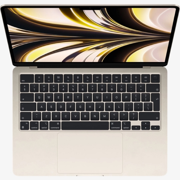 Apple MLY13RU/A MacBook Air 2022, 13.6", M2, 8GB, 256GB SSD, Integrated, Starlight