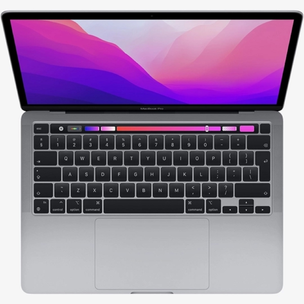 ნოუთბუქი Apple MNEH3RU/A MacBook Pro 2022, 13", M2, 8GB, 256 GB SSD, Integrated, Space Gray