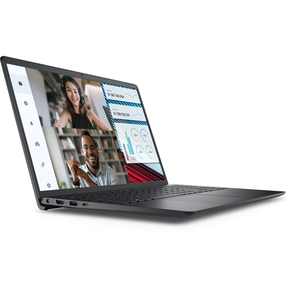 Dell Vostro 3520, 15.6", i5-1235U, 16GB, 512GB SSD, Integrated, Carbon Black