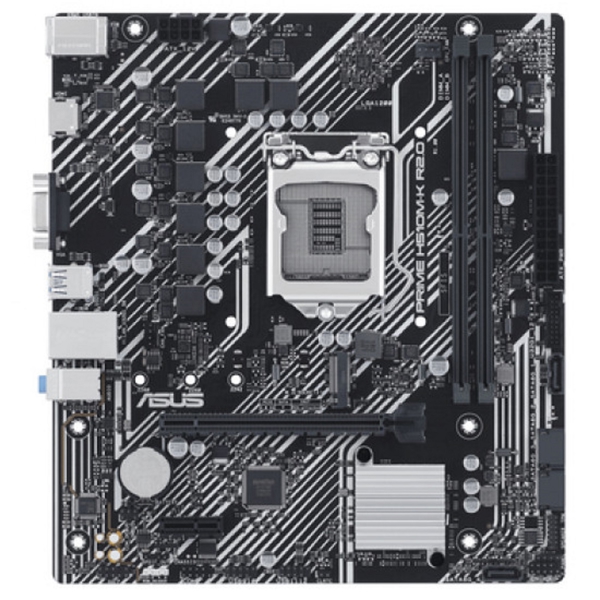 დედა დაფა Asus 90MB1E80-M0EAY0 H510M-K R2.0 Prime, LGA 1200, DDR4, DIMM, 64GB 