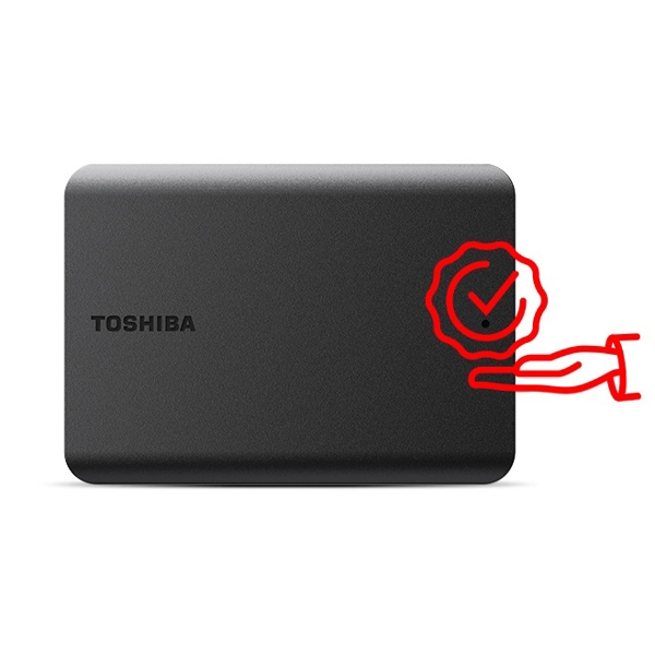 გარე მყარი დისკი Toshiba HDTB540EK3CA Canvio Basics 2022, External HDD, 2.5'', USB 3.2, Black