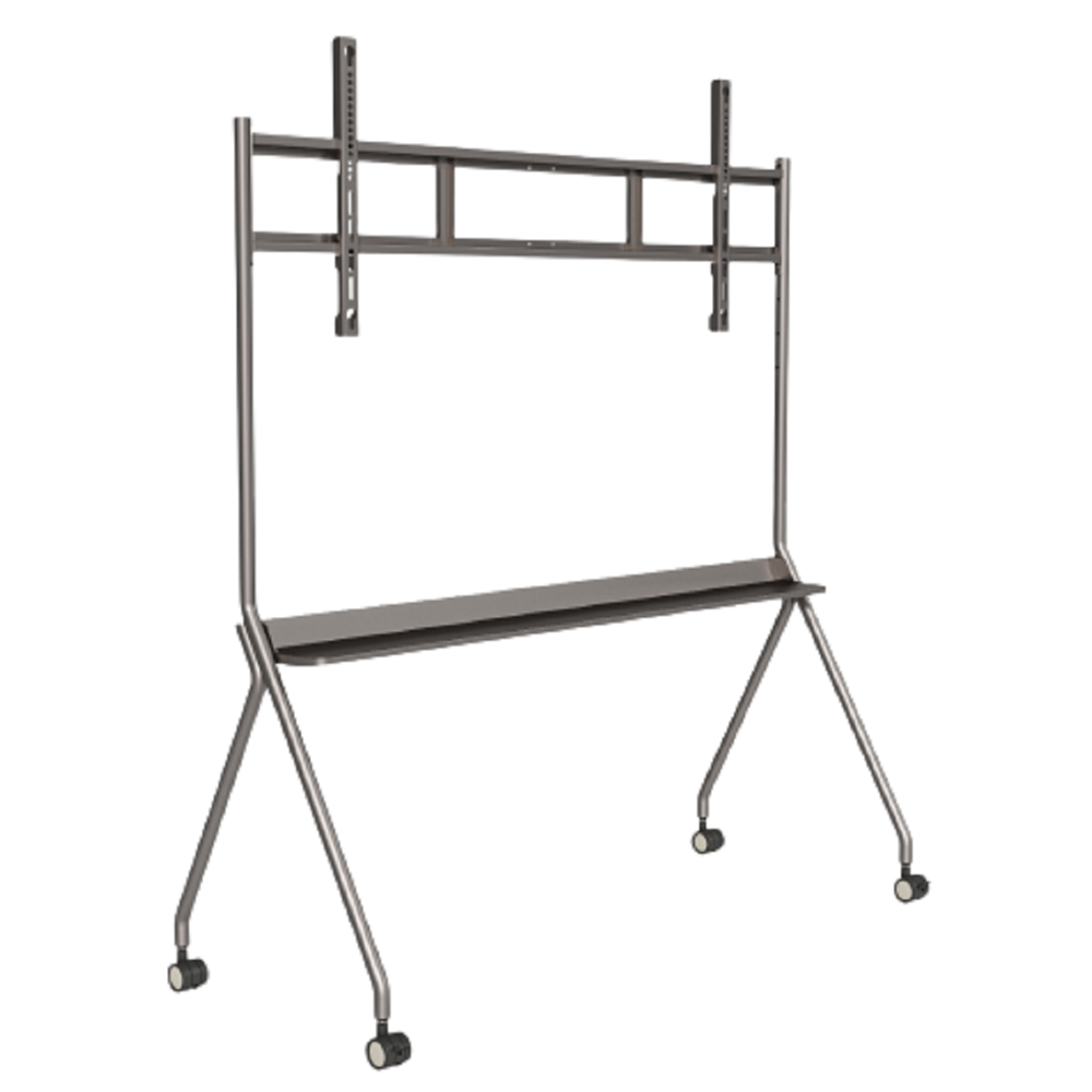 ტელევიზორის საკიდი Allscreen LU-DJ750L, 55''-75'', TV Mount With Roller, Silver