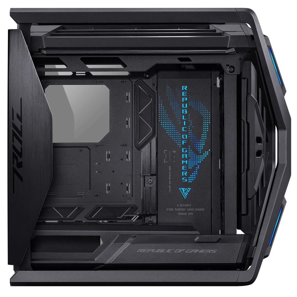 Asus 90DC00F0-B39000 ROG Hyperion GR701, Computer Case, FullT, EATX, ATX, Micro-ATX, Mini-ITX, 4xUSB, Type-C, Black