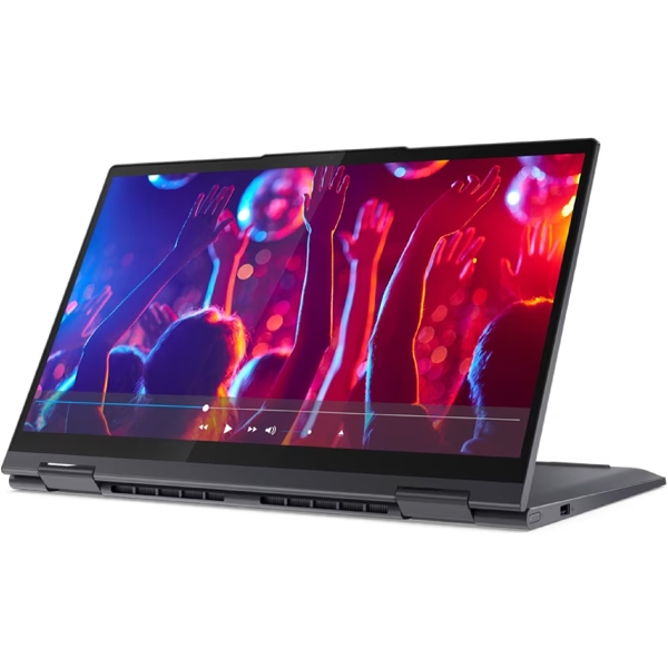 ნოუთბუქი Lenovo 82N700AYRK Yoga 7 14ACN6, 14", Ryzen 7-5800U, 16GB, 1TB SSD, Integrated, W11H, Grey