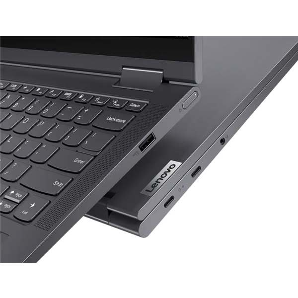 ნოუთბუქი Lenovo 82N700AYRK Yoga 7 14ACN6, 14", Ryzen 7-5800U, 16GB, 1TB SSD, Integrated, W11H, Grey