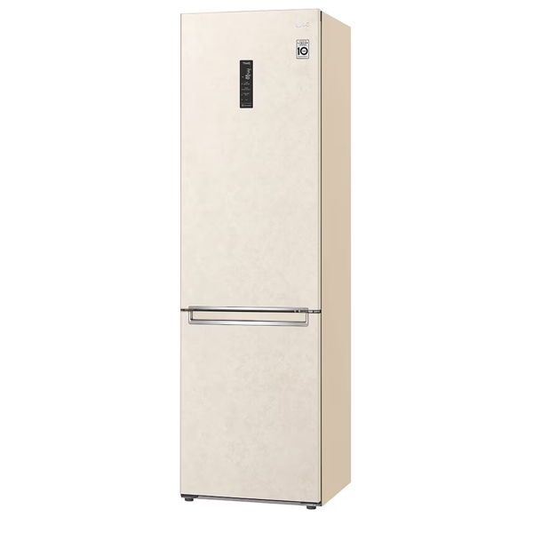 LG GBB62SEHMN.ASEQEUR, 384L, G, Refrigerator, Sand Beige