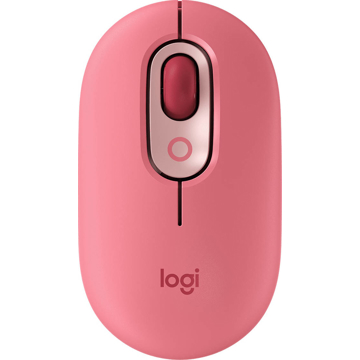 მაუსი Logitech L910-006548 Pop, Wireless, USB, BT, Mouse, Pink