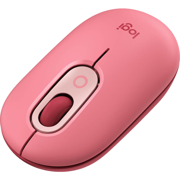 მაუსი Logitech L910-006548 Pop, Wireless, USB, BT, Mouse, Pink