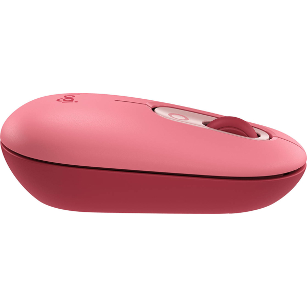 მაუსი Logitech L910-006548 Pop, Wireless, USB, BT, Mouse, Pink