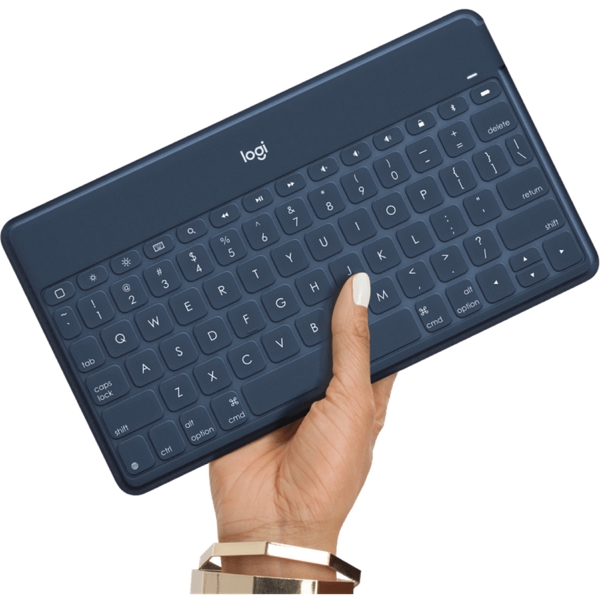 Logitech L920-010123 Keys-To-Go, Wireless, Bluetooth, Keyboard, Blue