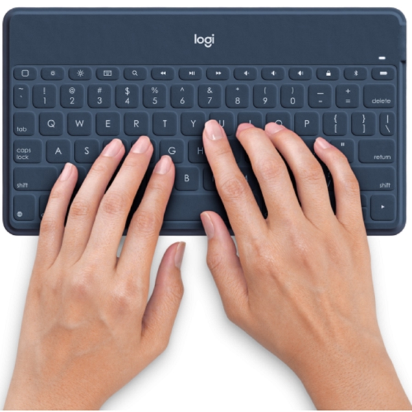 კლავიატურა Logitech L920-010123 Keys-To-Go, Wireless, Bluetooth, Keyboard, Blue