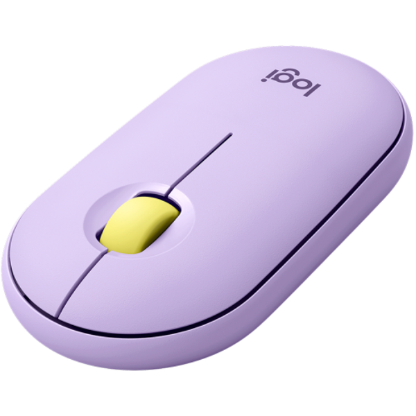 მაუსი Logitech L910-006752 M350 Pebble, Wireless, USB, BT, Mouse, Purple