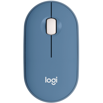 მაუსი Logitech L910-006753 M350 Pebble, Wireless, USB, BT, Mouse, Blue