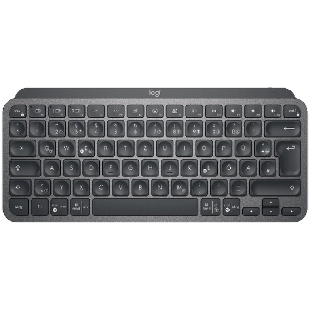 კლავიატურა Logitech L920-010501 MX Keys Mini, Wireless, Bluetooth, USB, Keyboard, Grey