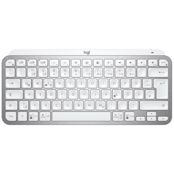 კლავიატურა Logitech L920-010502 MX Keys Mini, Wireless, Bluetooth, USB,  Keyboard, Silver