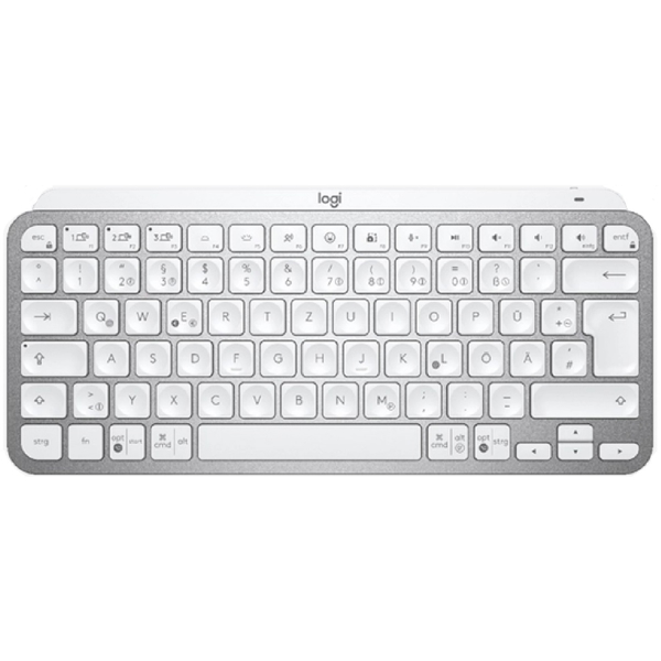 Logitech L920-010502 MX Keys Mini, Wireless, Bluetooth, USB,  Keyboard, Silver