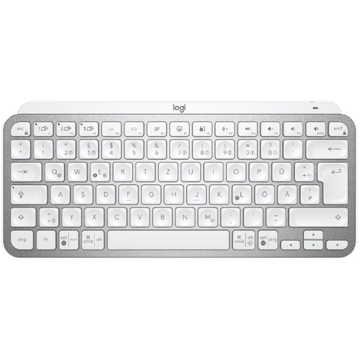 Logitech L920-010526 MX Keys Mini For MAC, Wireless, Bluetooth, USB, Keyboard, Silver