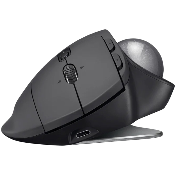 მაუსი Logitech L910-005179 MX Ergo, Wireless, Bluetooth, USB, Gaming Mouse, Black