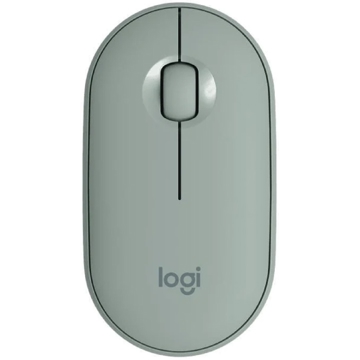 მაუსი Logitech L910-005720 M350 Pebble, Wireless, Bluetooth, USB, Mouse, Green