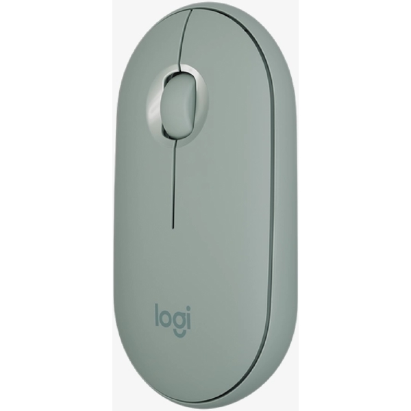 Logitech L910-005720 M350 Pebble, Wireless, Bluetooth, USB, Mouse, Green