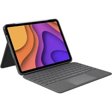 პლანშეტის ქეისი+კლავიატურა Logitech L920-010000, 10.9", iPad, Cover+Keyboard, Gray