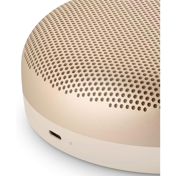 Bang & Olufsen 1734008 Beosound A1 2nd Gen, 60W, Wireless, Bluetooth, IP67, Speaker, Gold