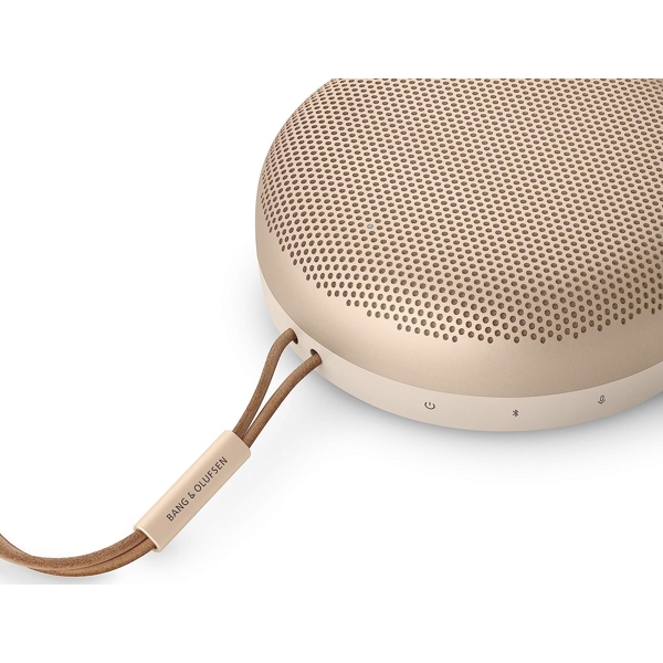 Bang & Olufsen 1734008 Beosound A1 2nd Gen, 60W, Wireless, Bluetooth, IP67, Speaker, Gold