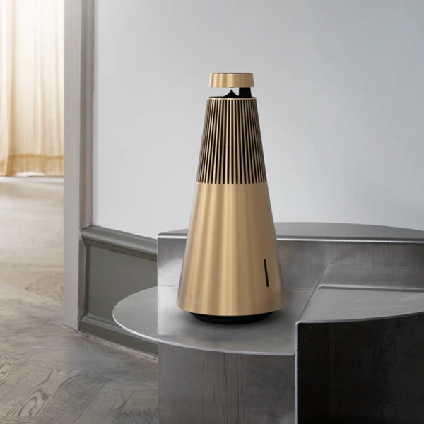 დინამიკი Bang & Olufsen 1666722 Beosound 2, 102W, Wireless, Bluetooth, Wi-Fi, Ethernet, Speaker, Golden