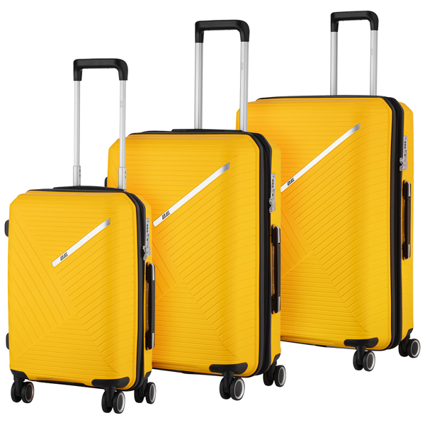 2E 2E-SPPS-SET3-YL Sigma, 3in1, Suitcases, Yellow