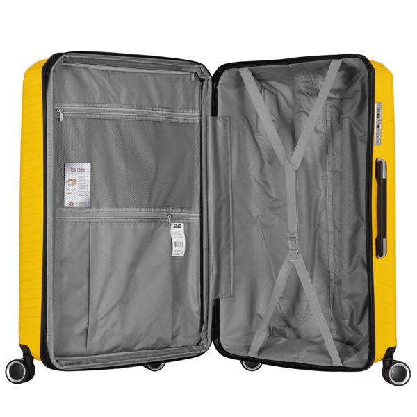 2E 2E-SPPS-SET3-YL Sigma, 3in1, Suitcases, Yellow