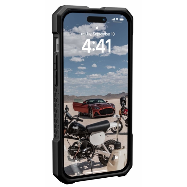 მობილურის ქეისი UAG 114030114040 Monarch Pro, iPhone 14 Pro, Cover, Black