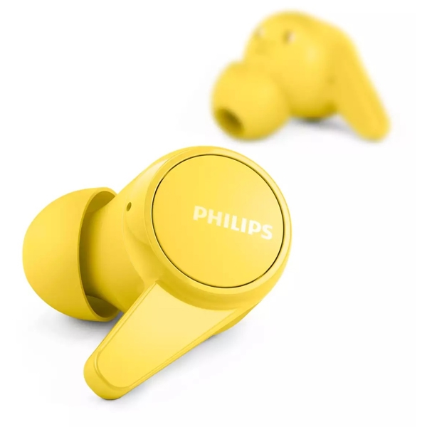 Philips TAT1207YL/00, Earphones, Wireless, Bluetooth, IPX4, Yellow