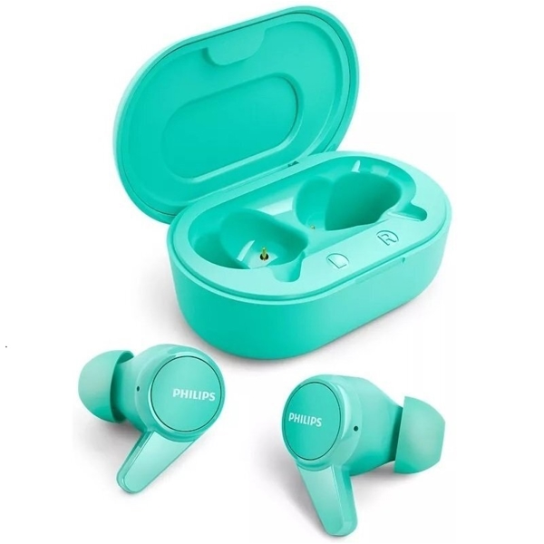 Philips TAT1207BL/00, Earphones, Wireless, Bluetooth, IPX4, Blue